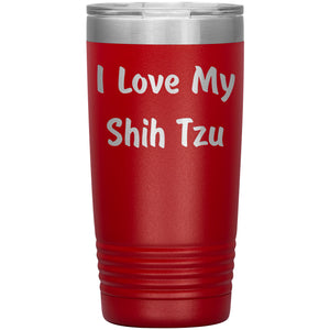 Love My Shih Tzu v4 - 20oz Insulated Tumbler