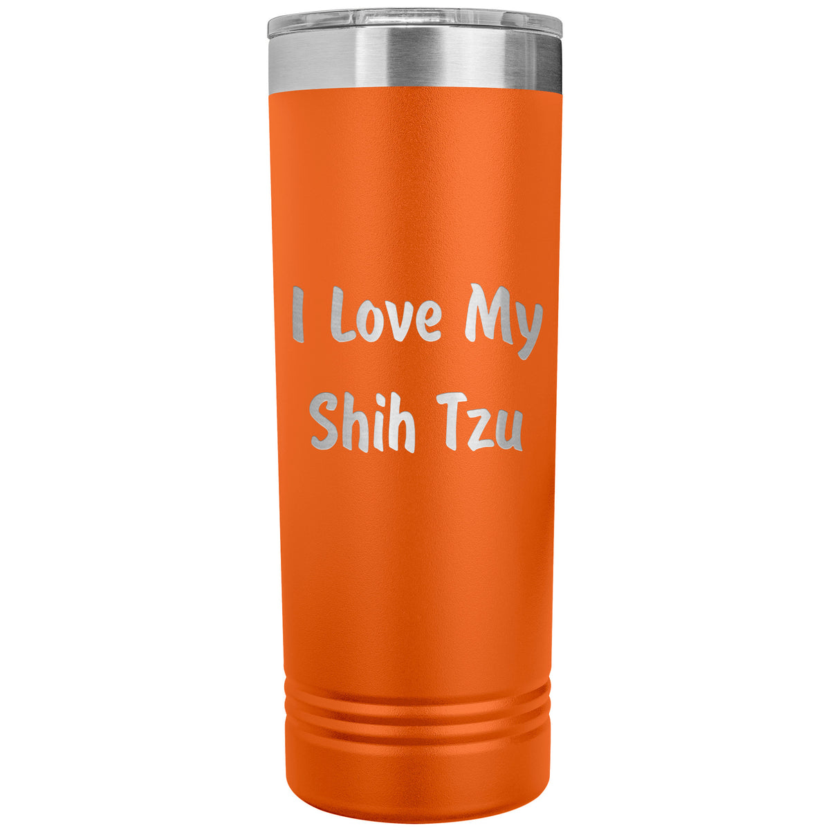 Love My Shih Tzu v4 - 22oz Insulated Skinny Tumbler