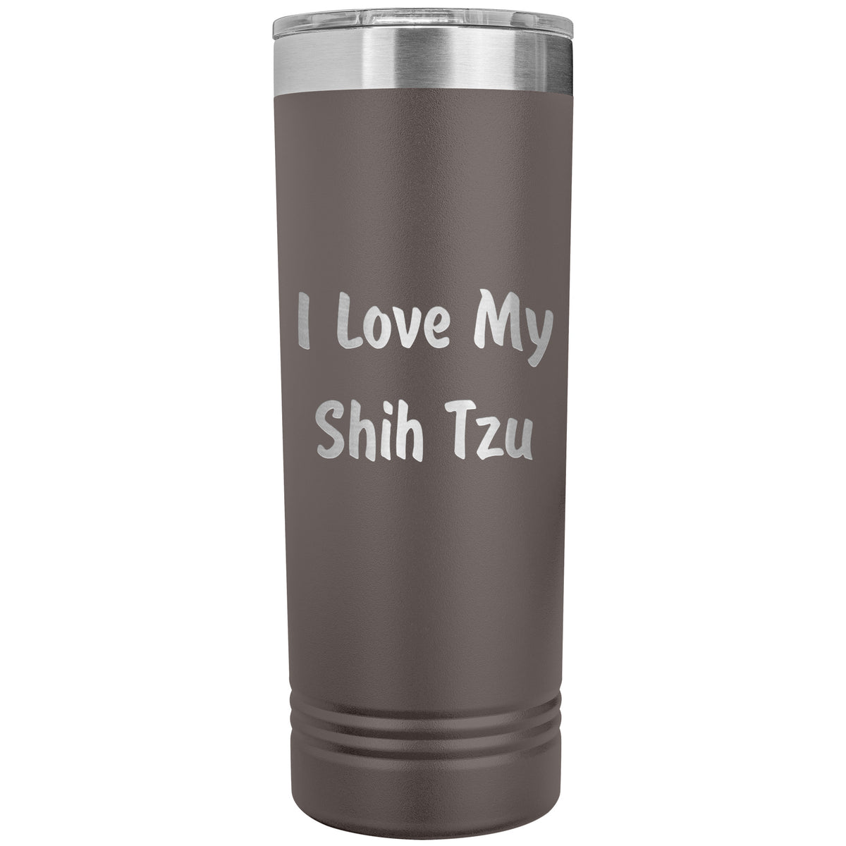 Love My Shih Tzu v4 - 22oz Insulated Skinny Tumbler