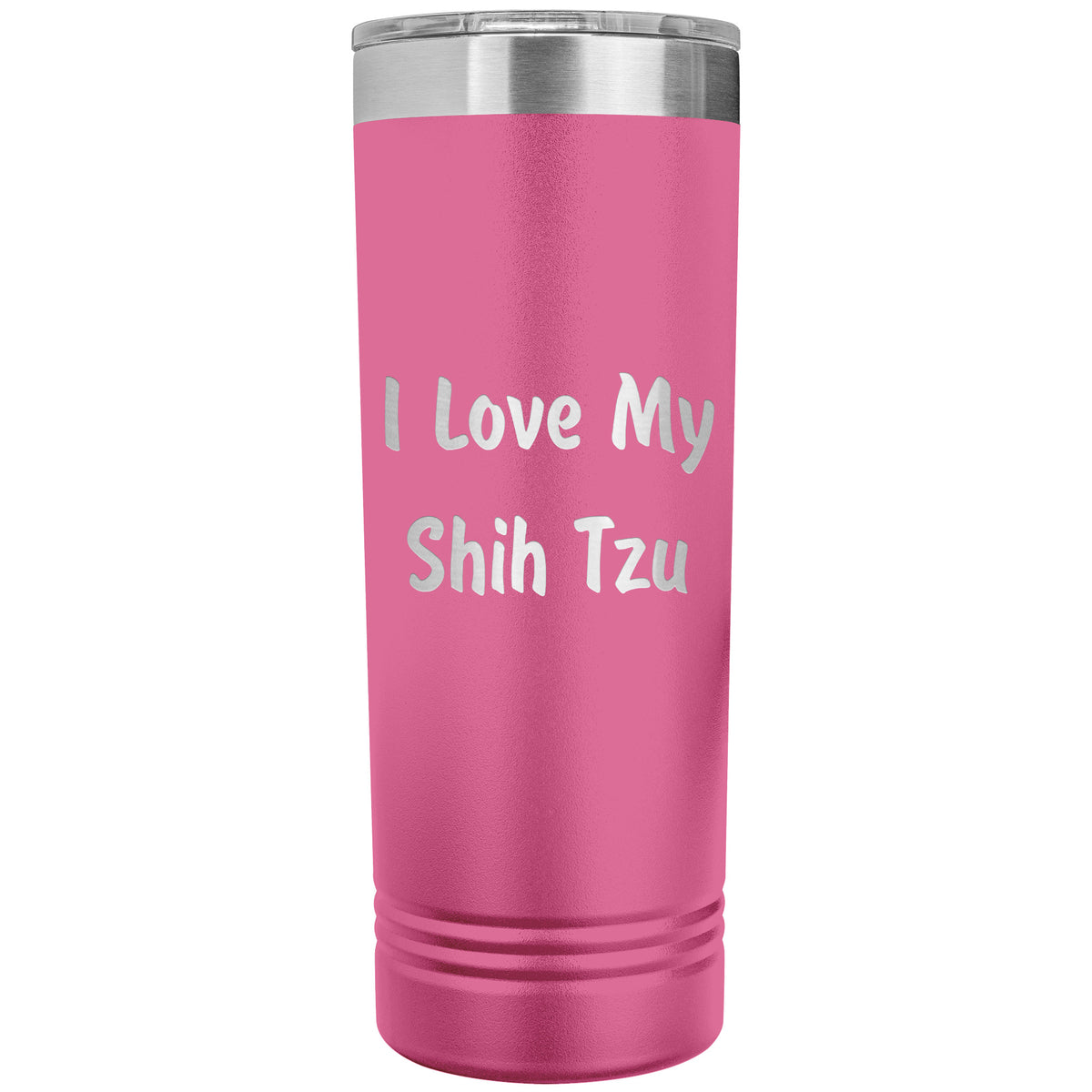 Love My Shih Tzu v4 - 22oz Insulated Skinny Tumbler