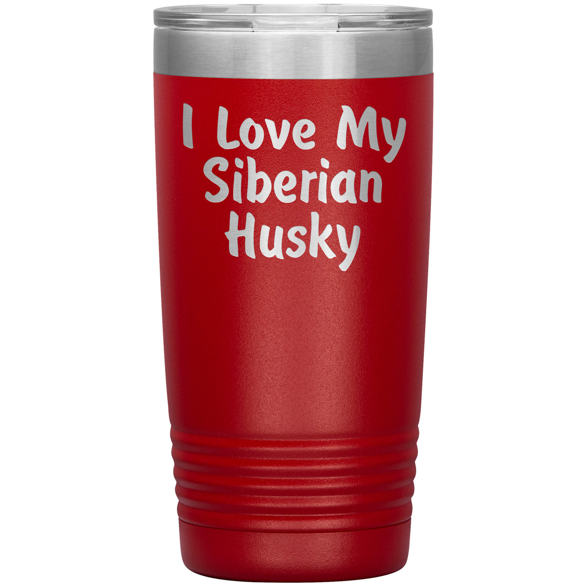Love My Siberian Husky v4 - 20oz Insulated Tumbler