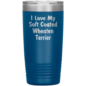 Love My Soft Coated Wheaten Terrier v4 - 20oz Insulated Tumbler