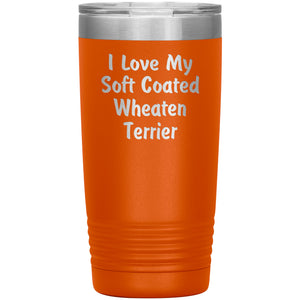 Love My Soft Coated Wheaten Terrier v4 - 20oz Insulated Tumbler