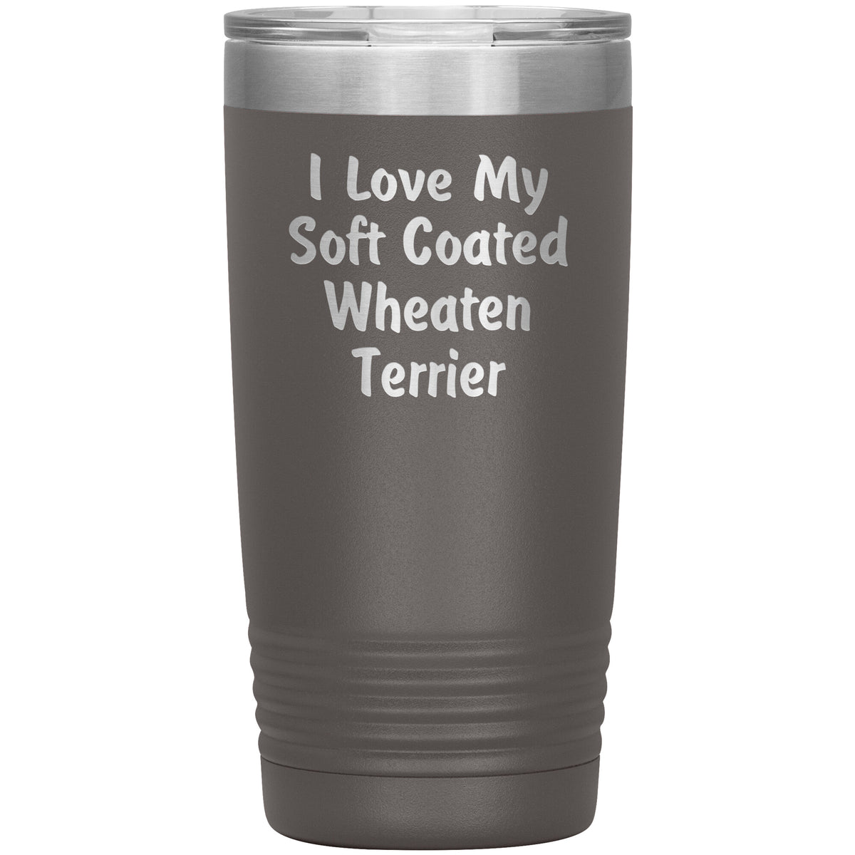 Love My Soft Coated Wheaten Terrier v4 - 20oz Insulated Tumbler