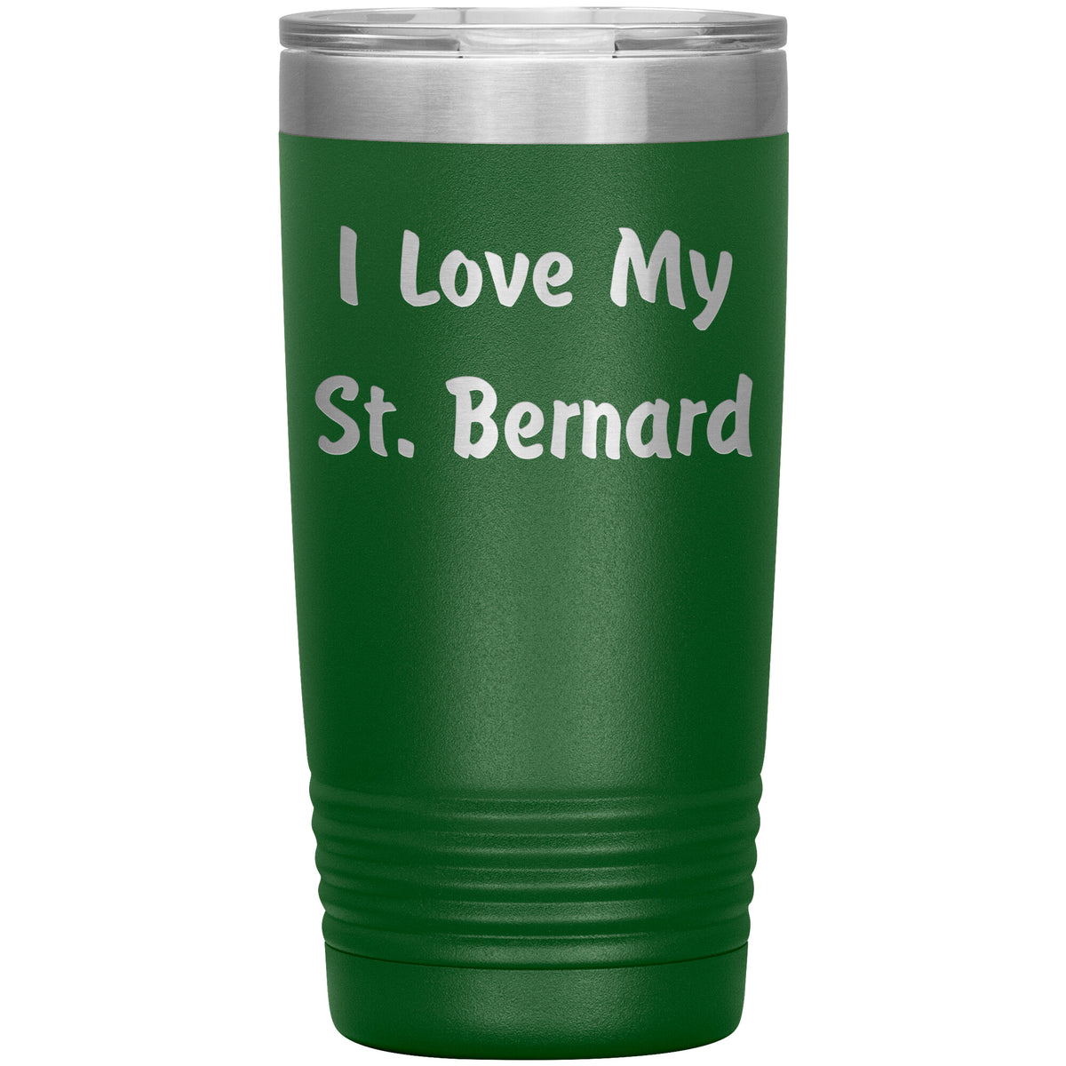 Love My St. Bernard v4 - 20oz Insulated Tumbler