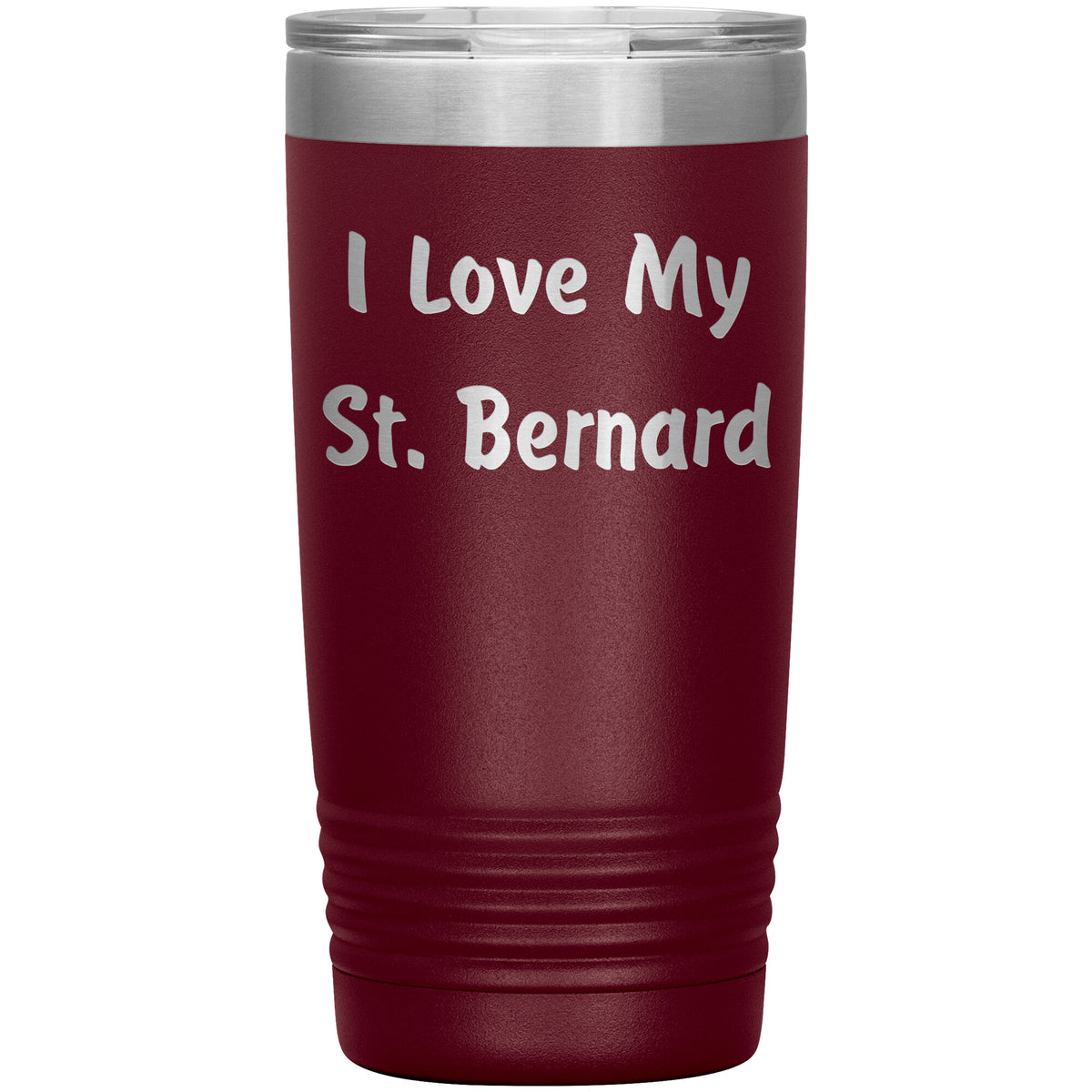 Love My St. Bernard v4 - 20oz Insulated Tumbler