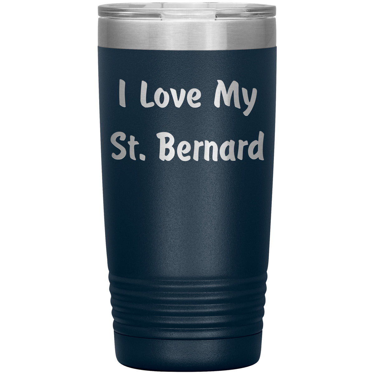 Love My St. Bernard v4 - 20oz Insulated Tumbler