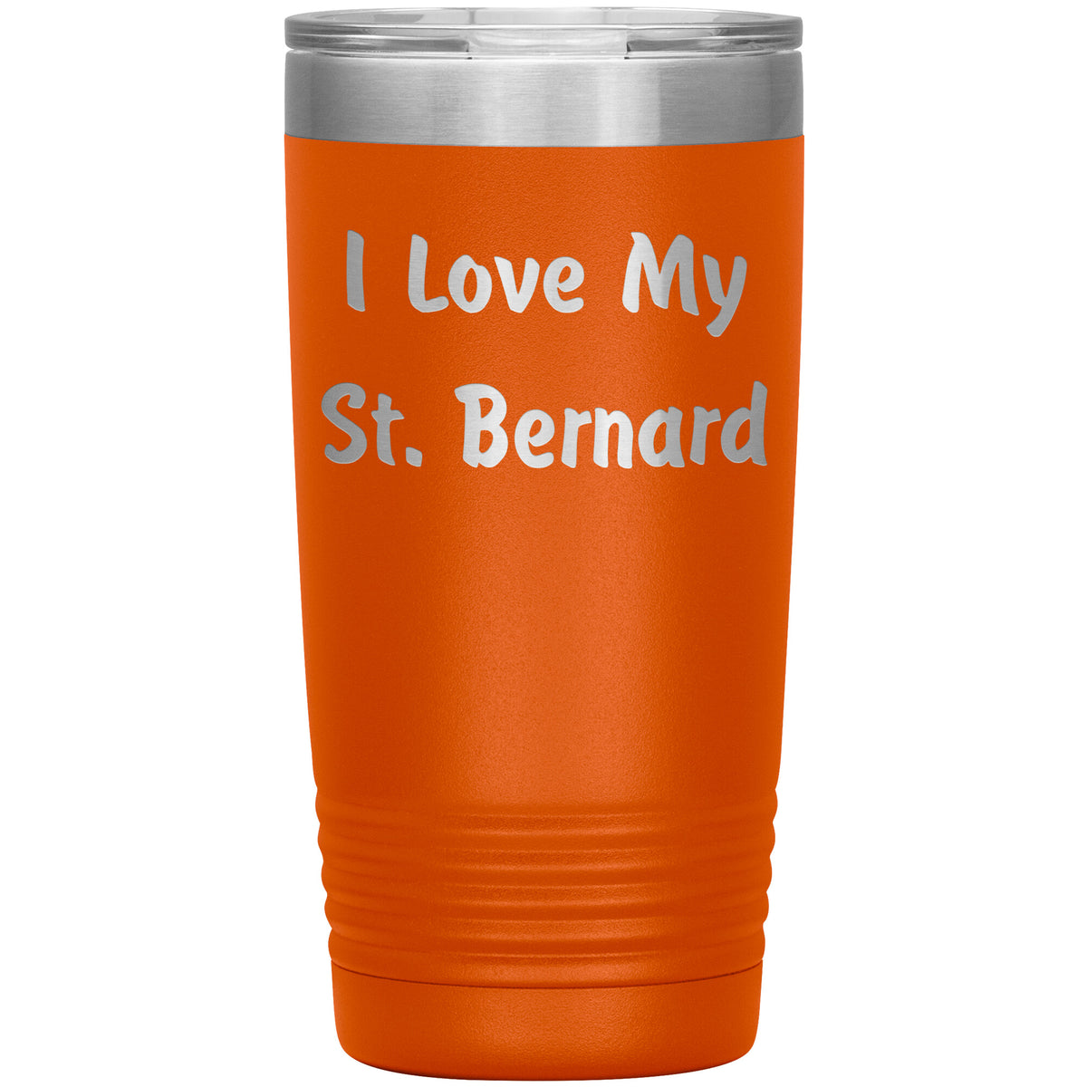 Love My St. Bernard v4 - 20oz Insulated Tumbler