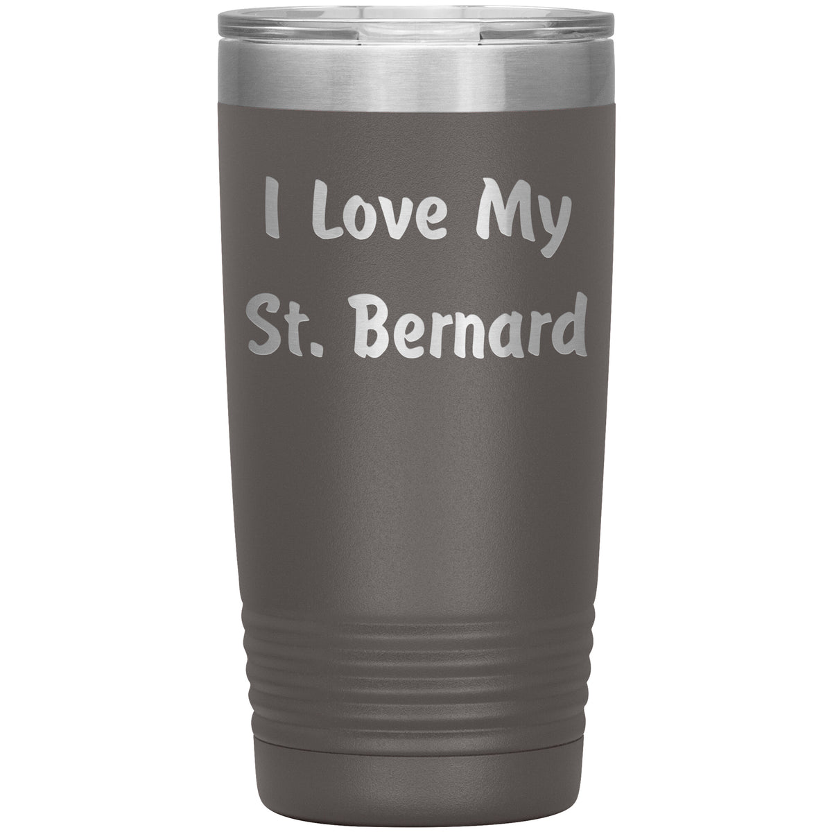 Love My St. Bernard v4 - 20oz Insulated Tumbler