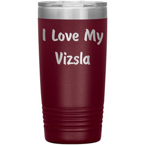 Love My Vizsla v4 - 20oz Insulated Tumbler