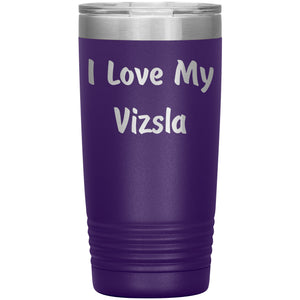 Love My Vizsla v4 - 20oz Insulated Tumbler