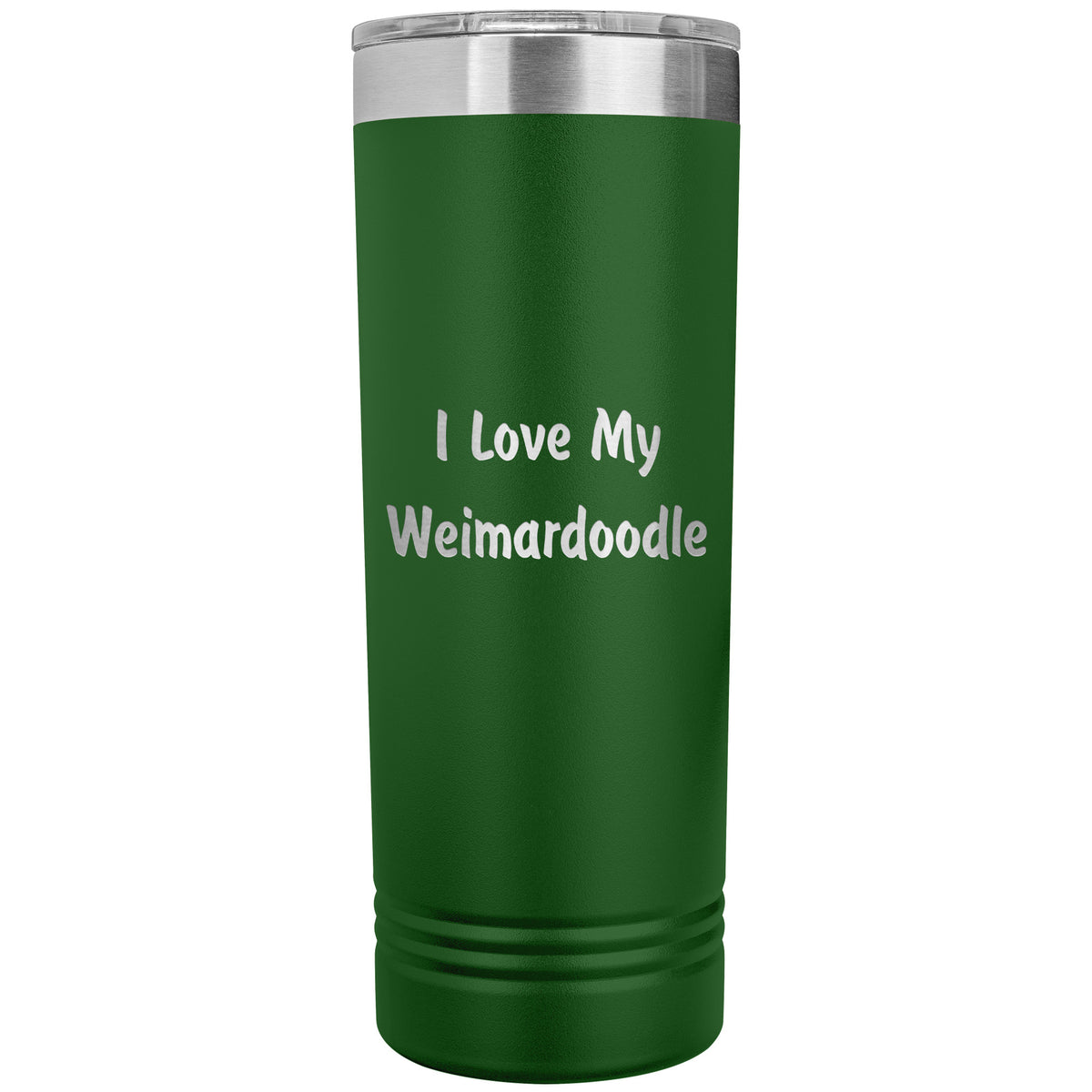 Love My Weimardoodle v4 - 22oz Insulated Skinny Tumbler