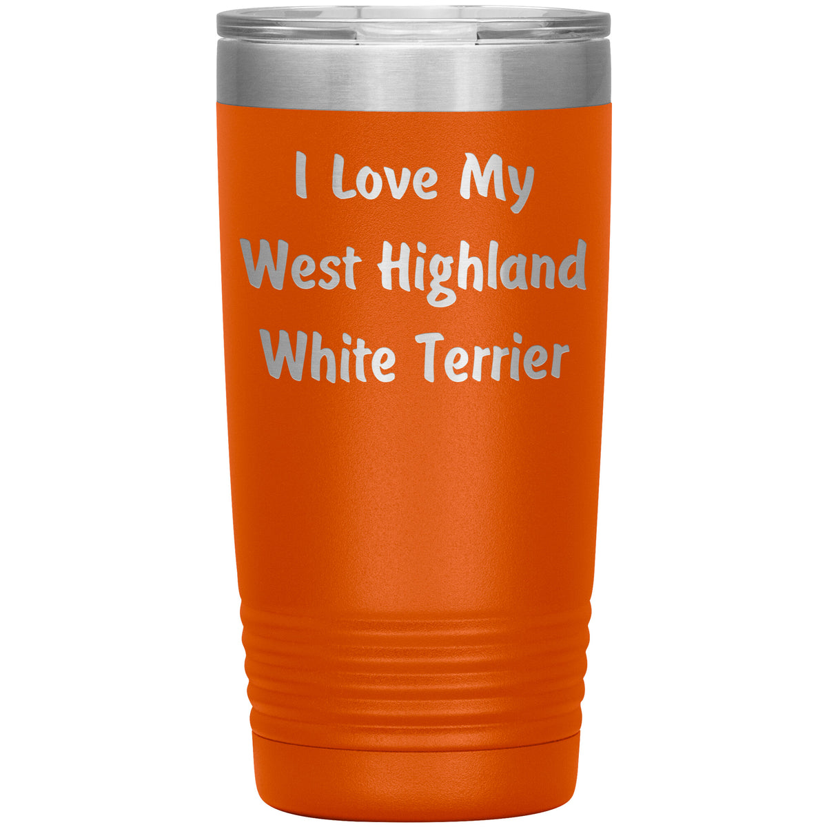 Love My West Highland White Terrier v4 - 20oz Insulated Tumbler