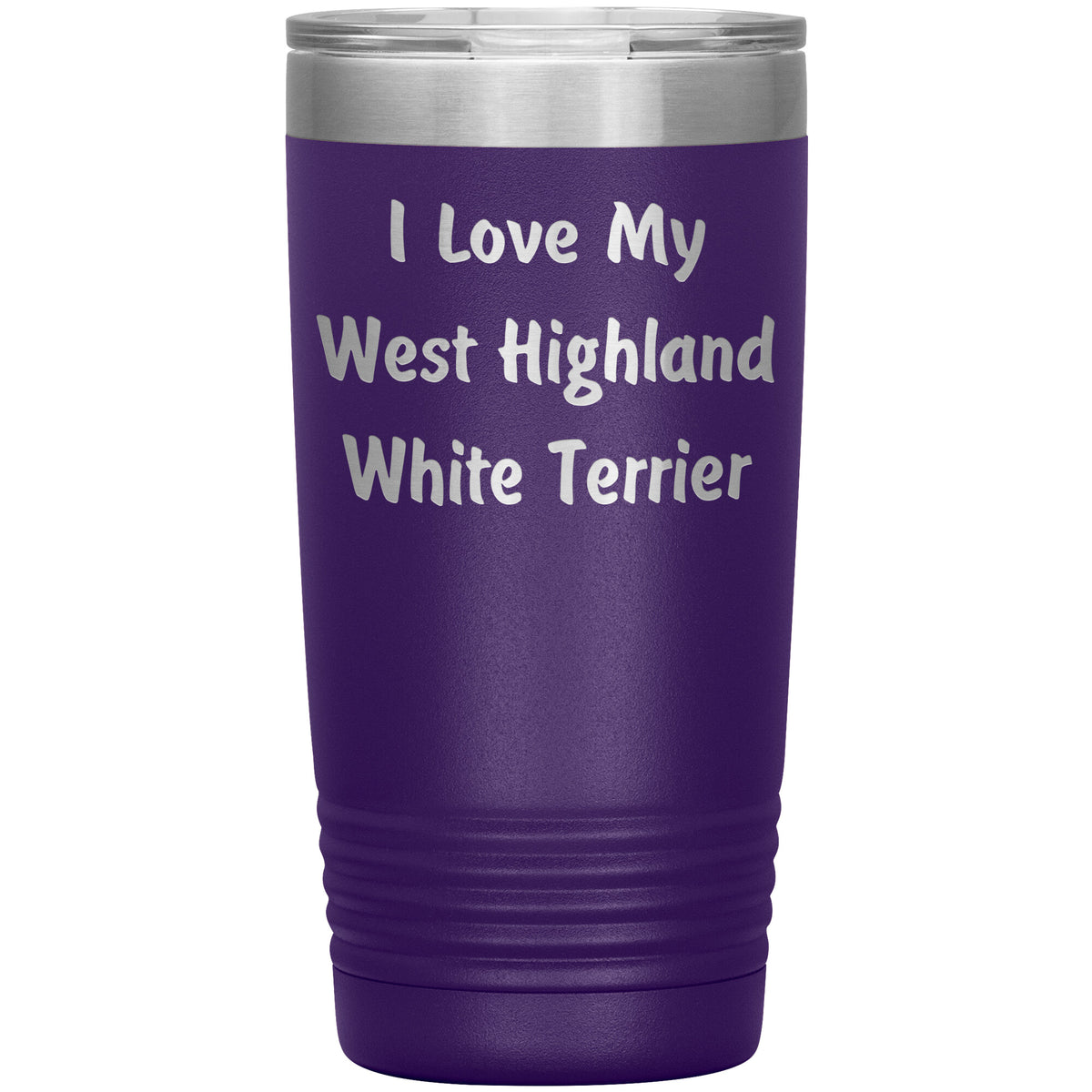 Love My West Highland White Terrier v4 - 20oz Insulated Tumbler
