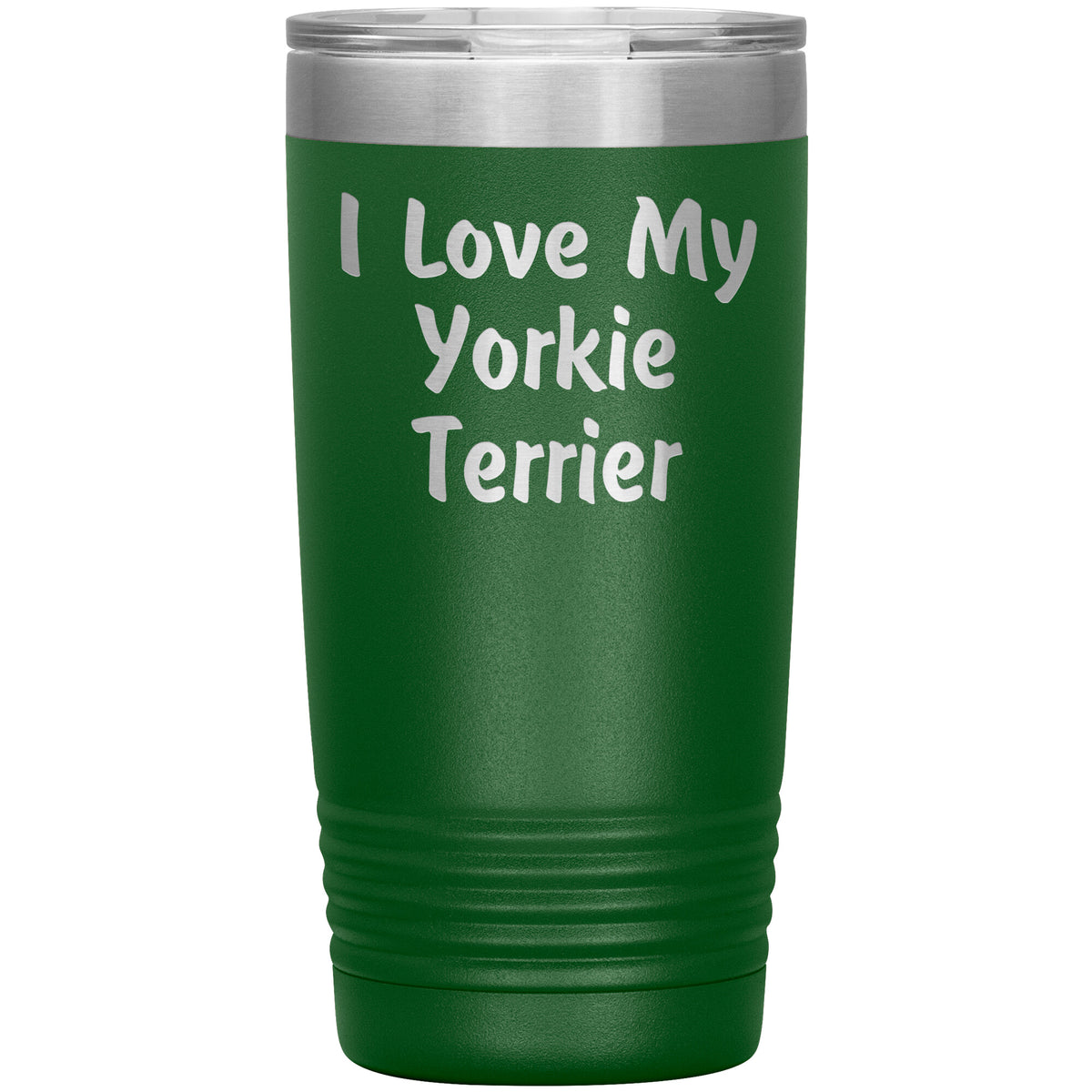 Love My Yorkie Terrier v4 - 20oz Insulated Tumbler