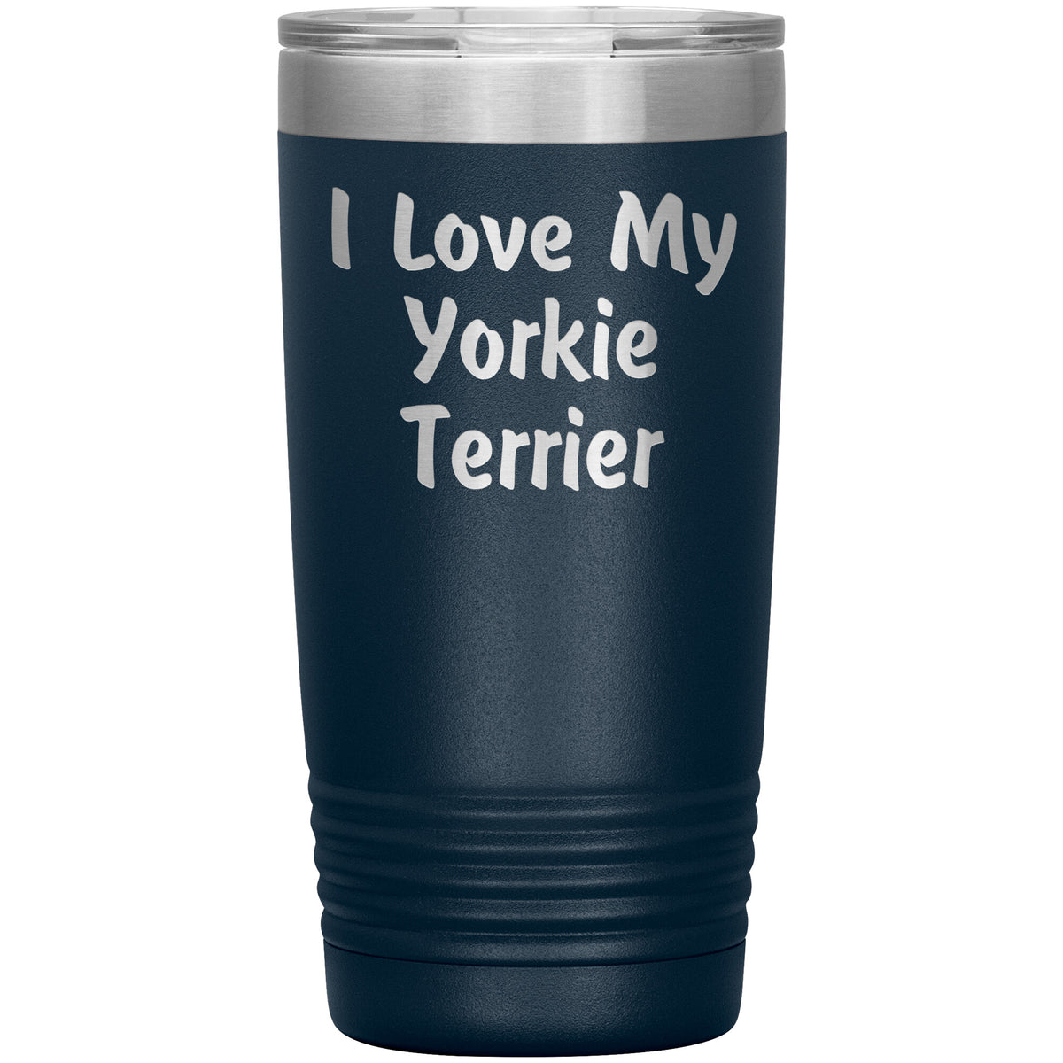 Love My Yorkie Terrier v4 - 20oz Insulated Tumbler