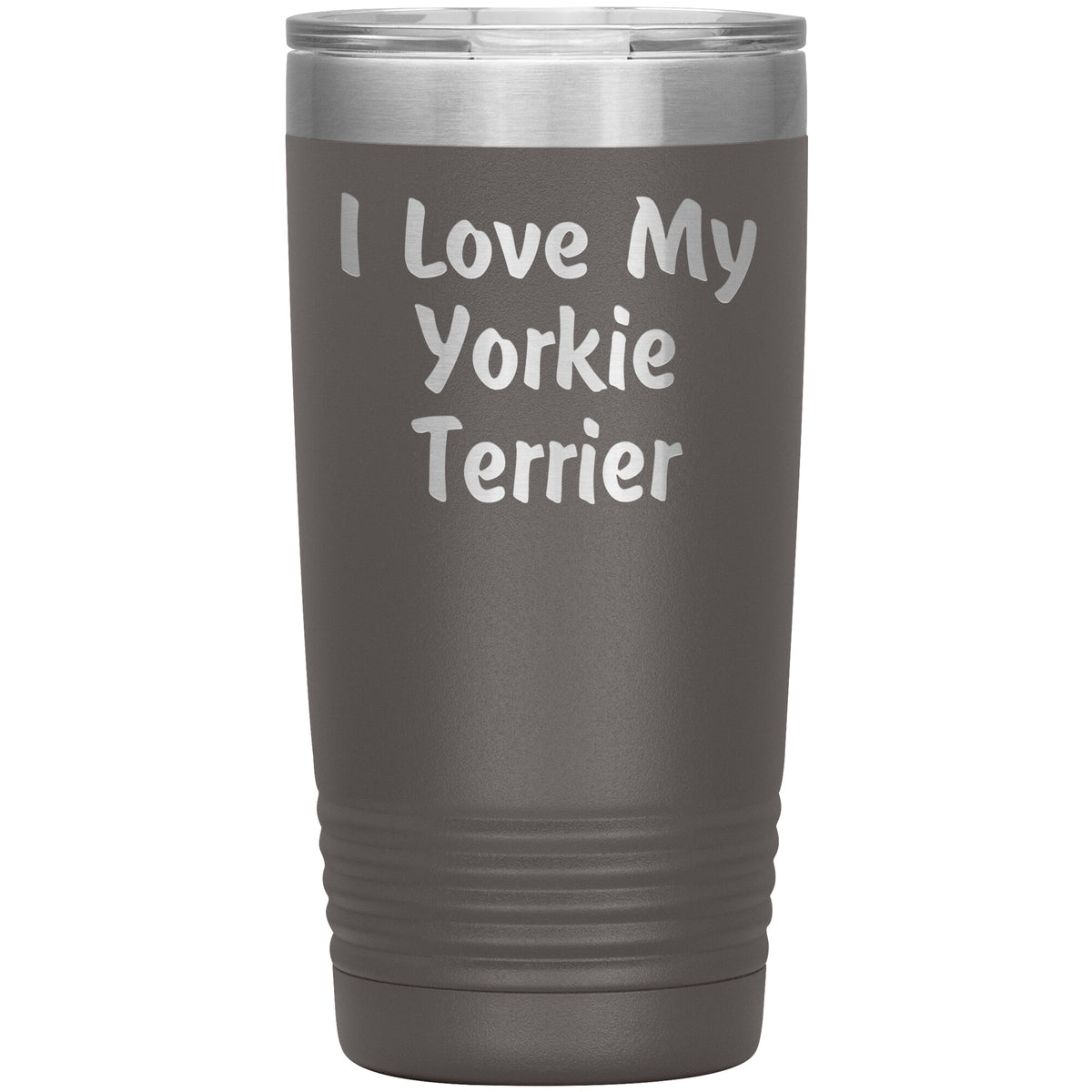 Love My Yorkie Terrier v4 - 20oz Insulated Tumbler