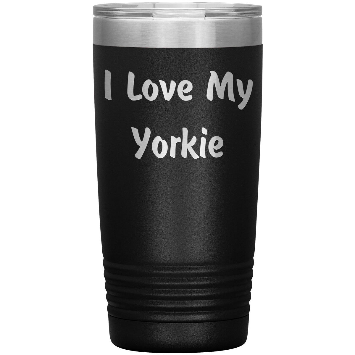Love My Yorkie v4 - 20oz Insulated Tumbler