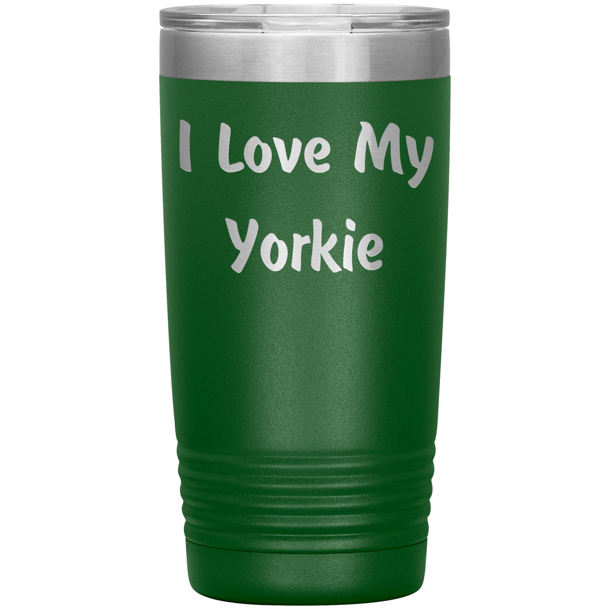 Love My Yorkie v4 - 20oz Insulated Tumbler