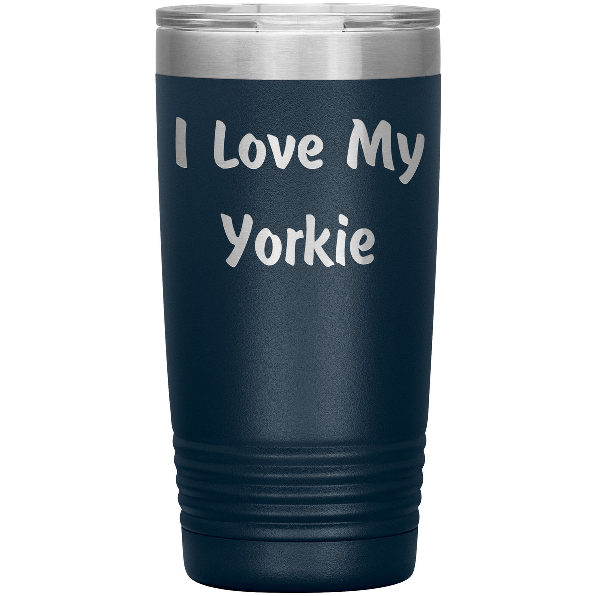 Love My Yorkie v4 - 20oz Insulated Tumbler