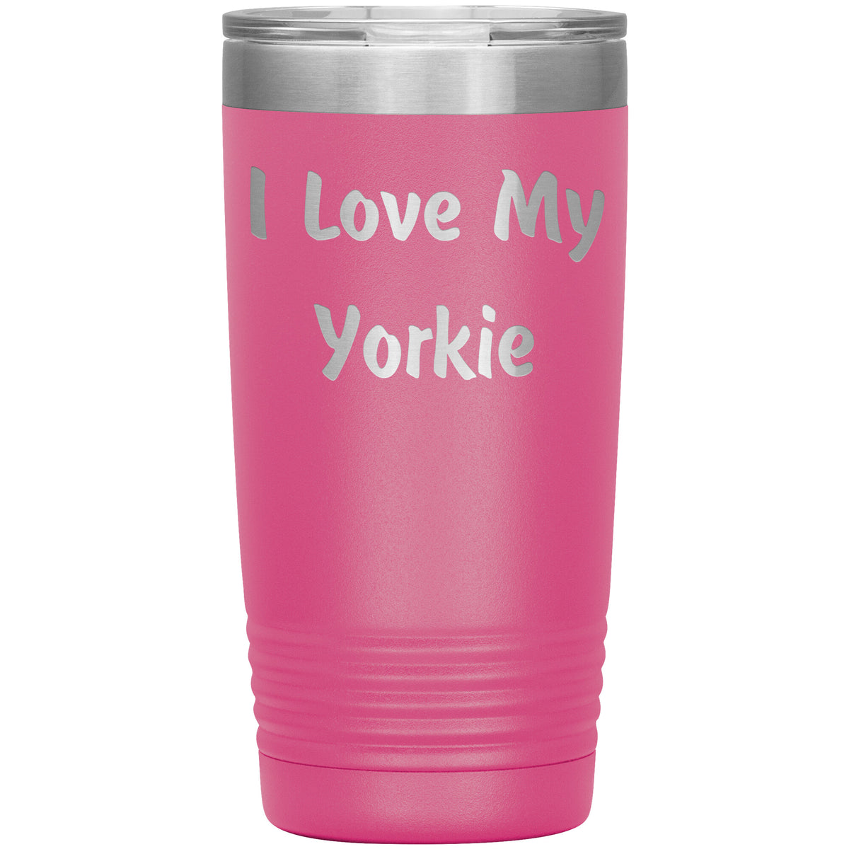 Love My Yorkie v4 - 20oz Insulated Tumbler