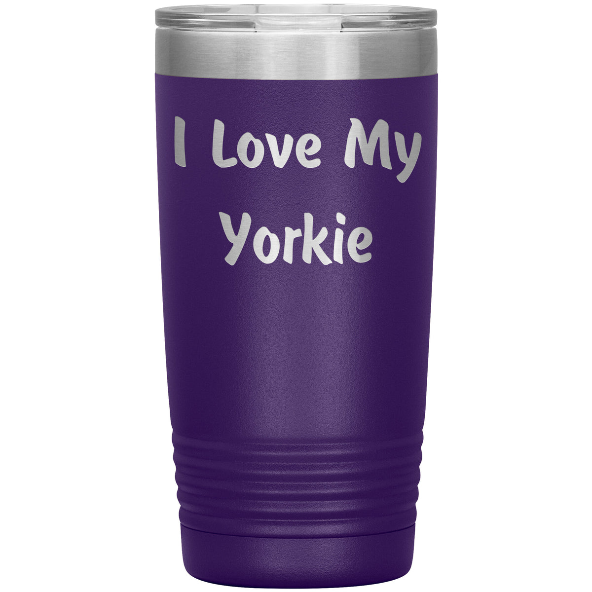 Love My Yorkie v4 - 20oz Insulated Tumbler