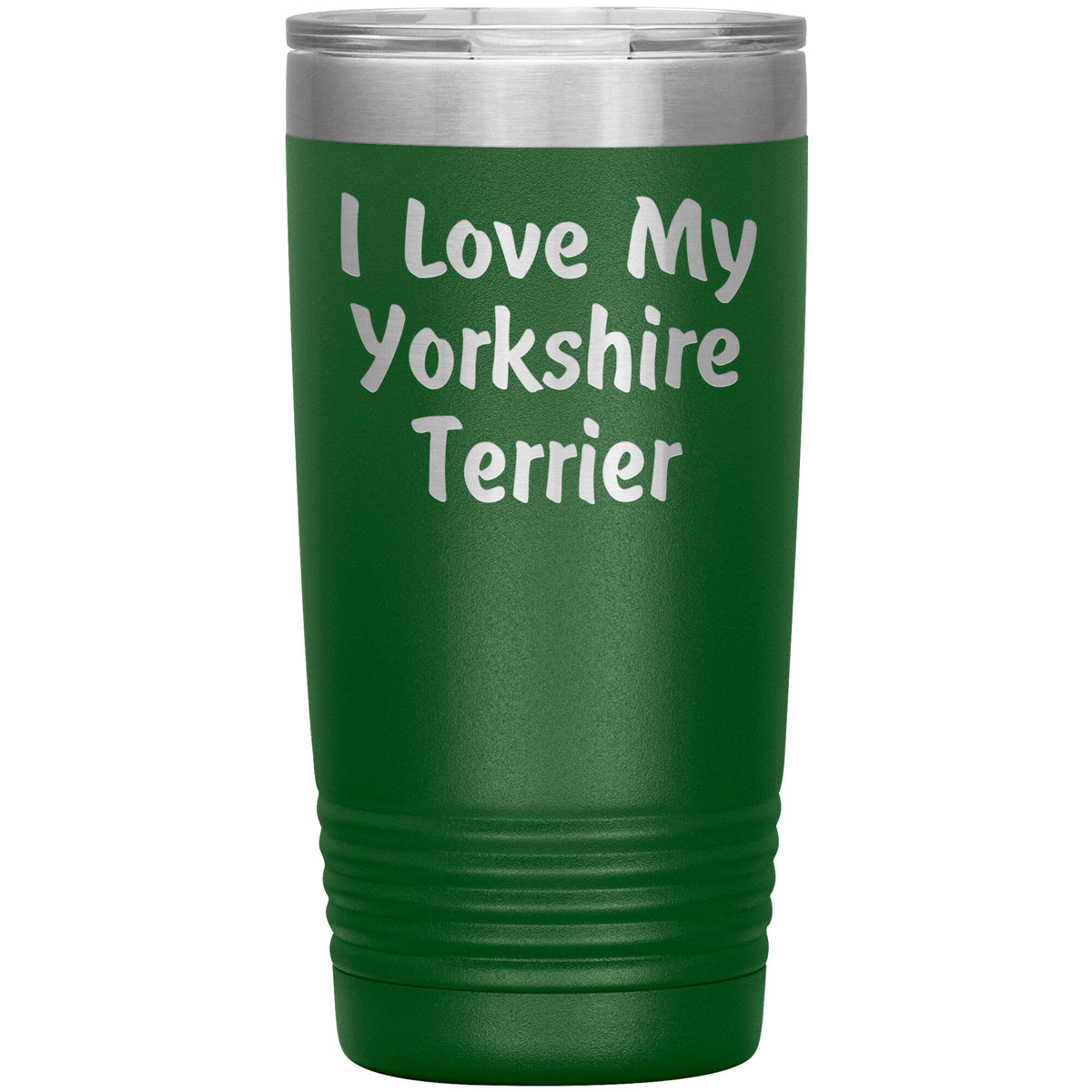 Love My Yorkshire Terrier v4 - 20oz Insulated Tumbler