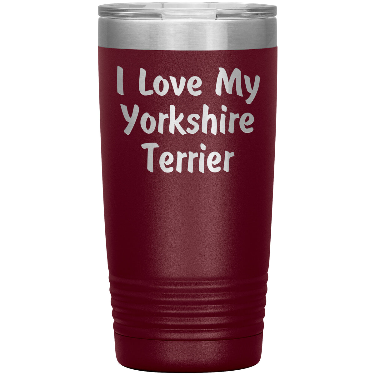 Love My Yorkshire Terrier v4 - 20oz Insulated Tumbler