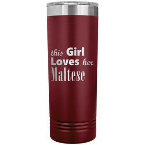 Maltese - 22oz Insulated Skinny Tumbler