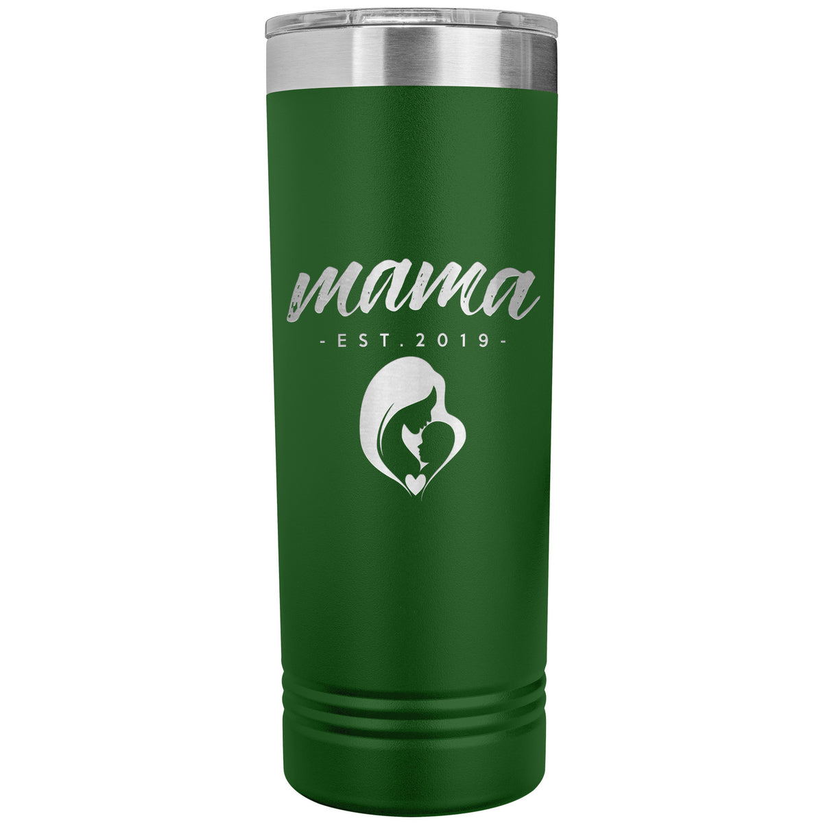 Mama, Est. 2019 - 22oz Insulated Skinny Tumbler