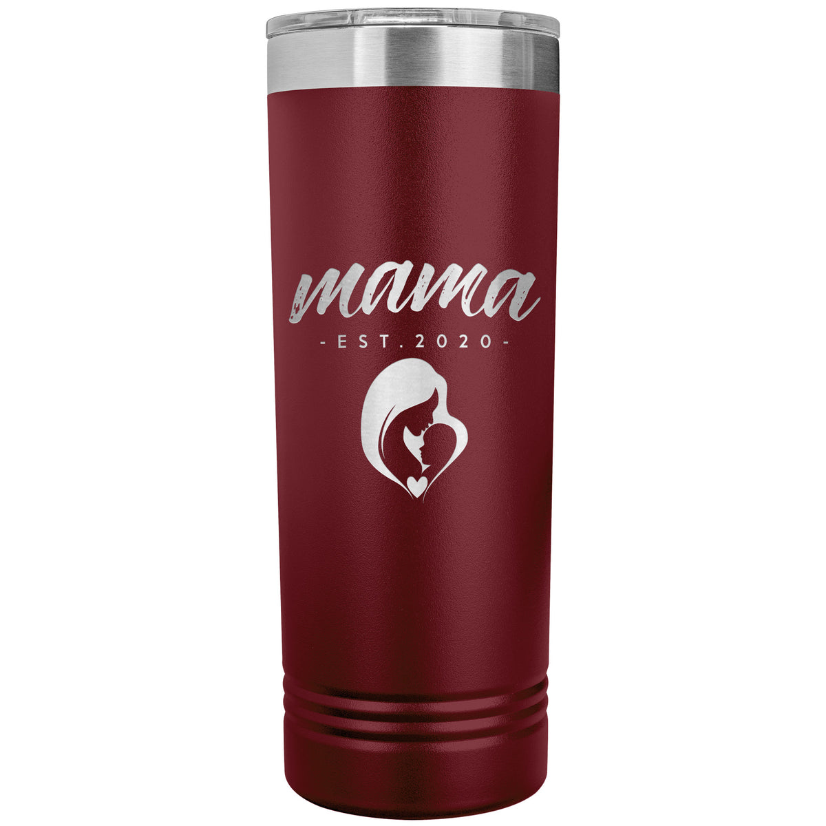 Mama, Est. 2020 - 22oz Insulated Skinny Tumbler