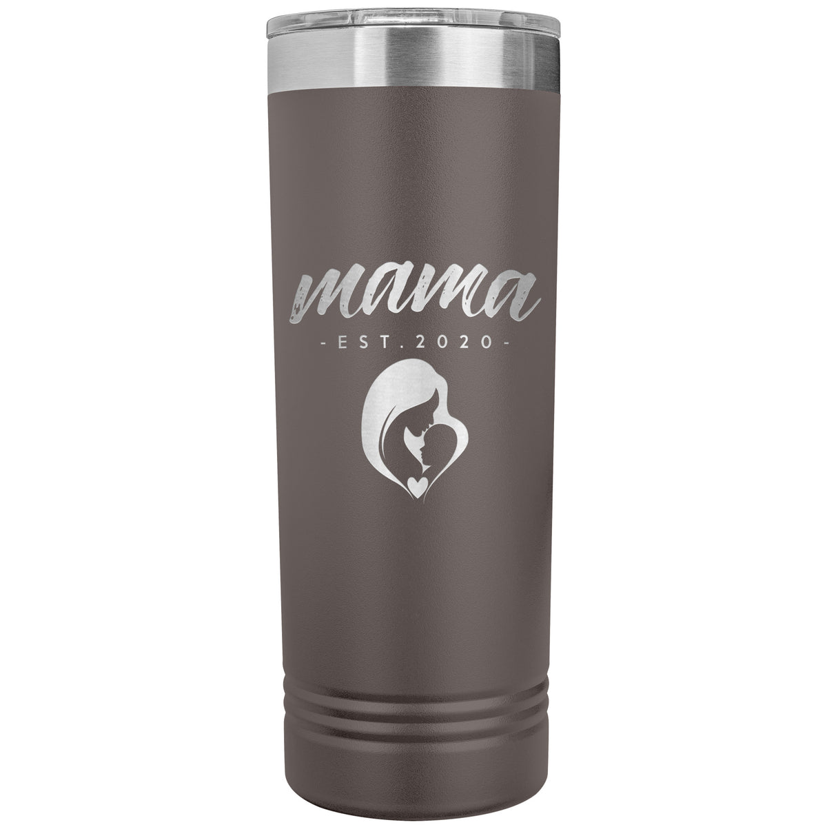 Mama, Est. 2020 - 22oz Insulated Skinny Tumbler