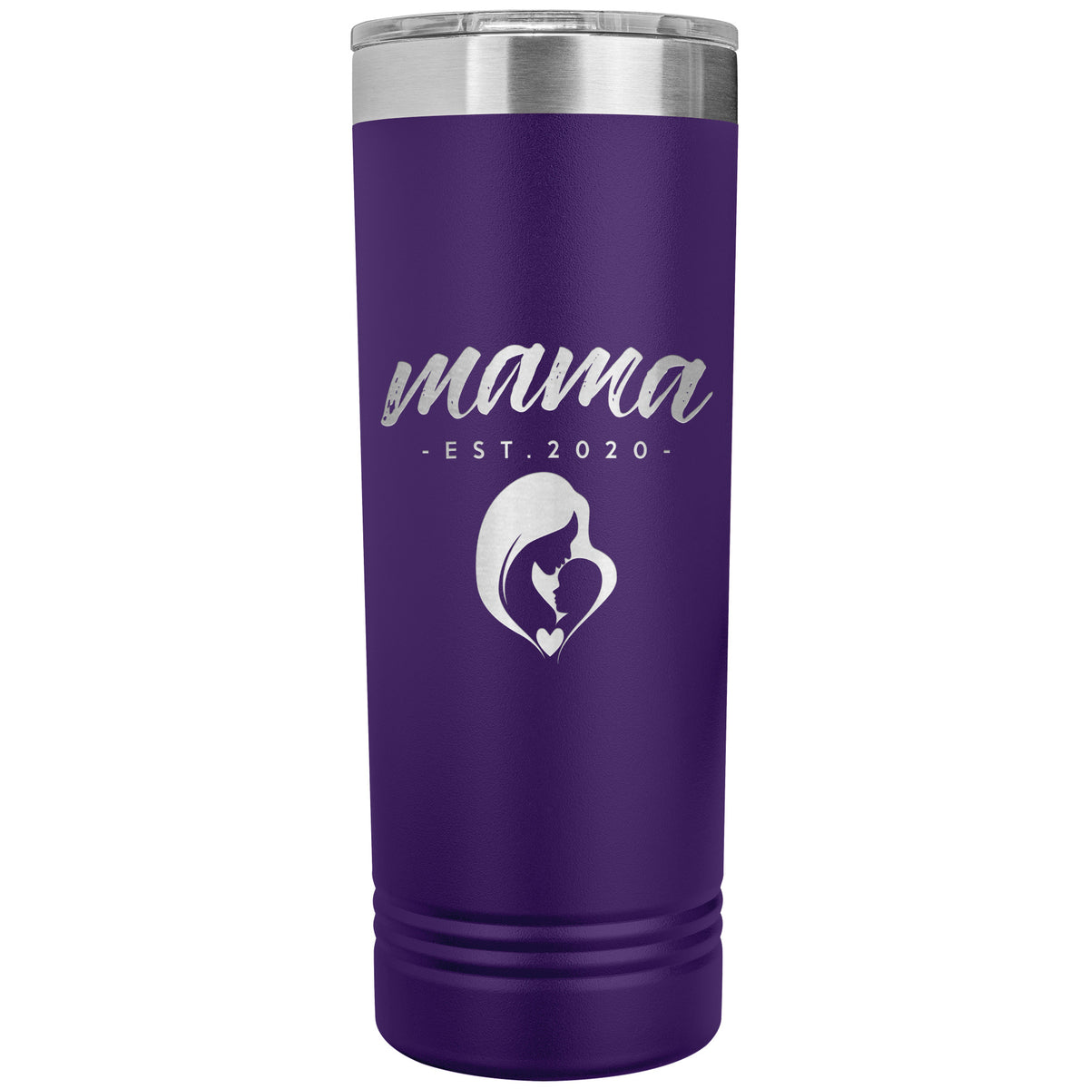 Mama, Est. 2020 - 22oz Insulated Skinny Tumbler