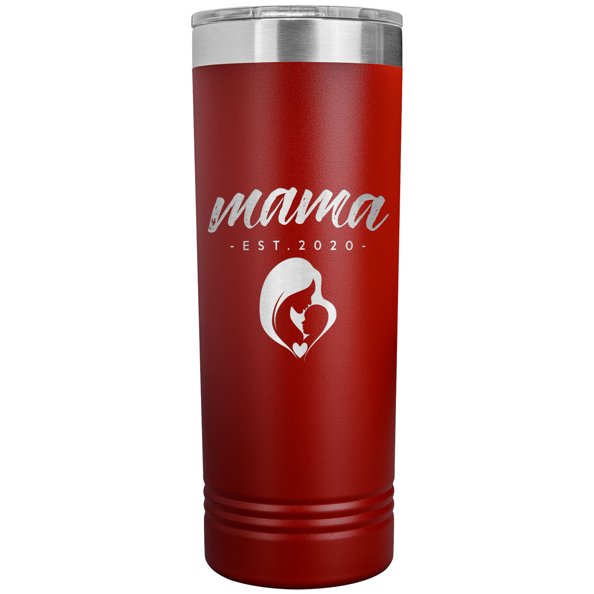 Mama, Est. 2020 - 22oz Insulated Skinny Tumbler