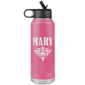 Mary v01 - 32oz Insulated Water Bottle