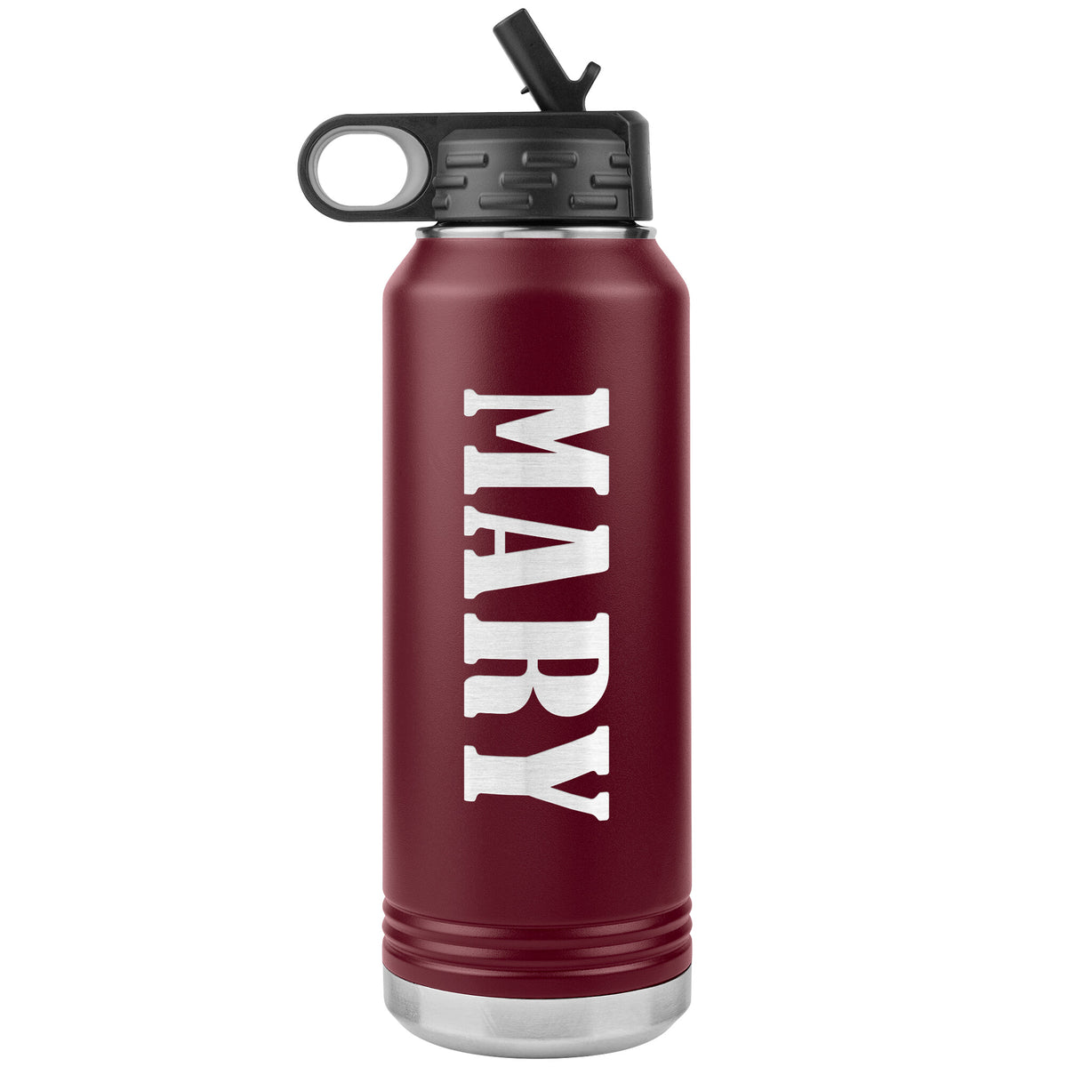 Mary v02 - 32oz Insulated Water Bottle