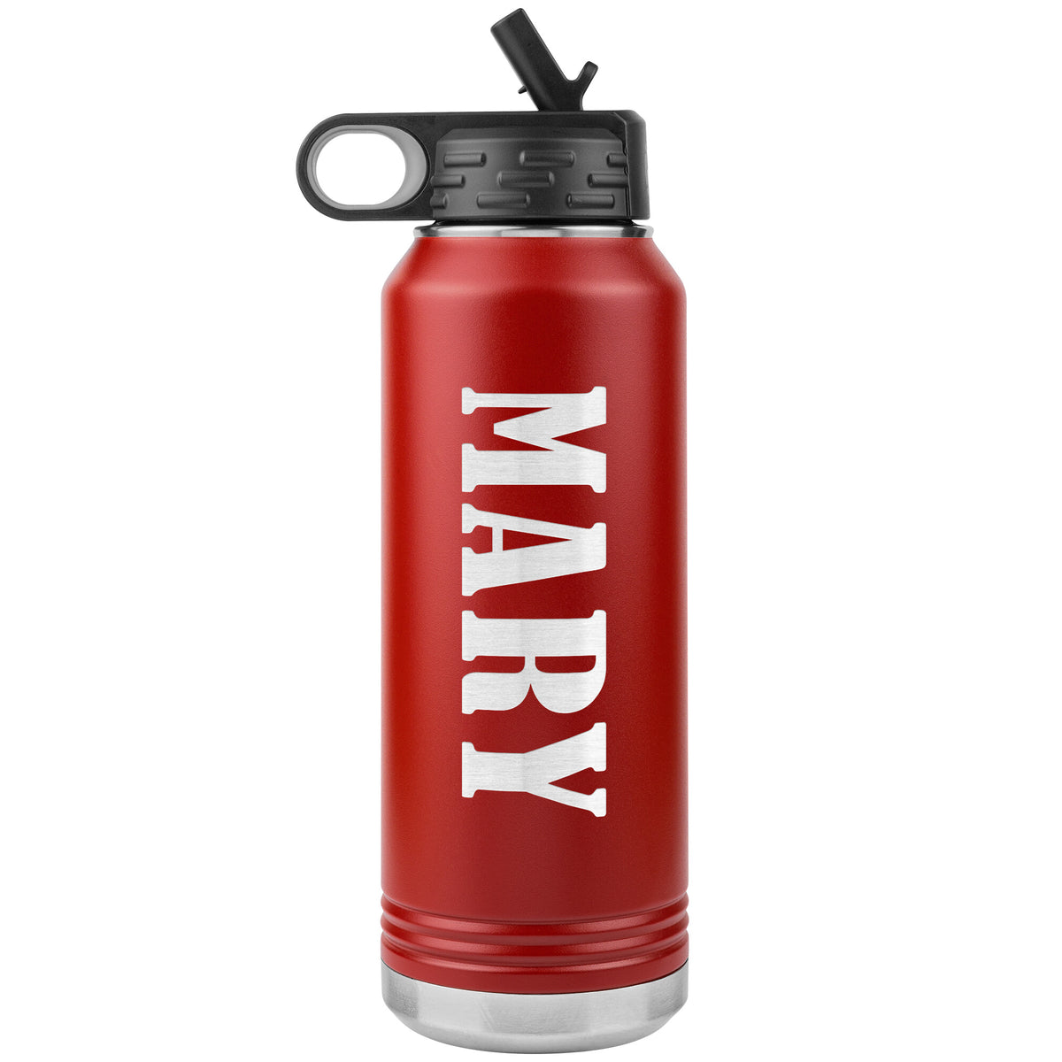 Mary v02 - 32oz Insulated Water Bottle