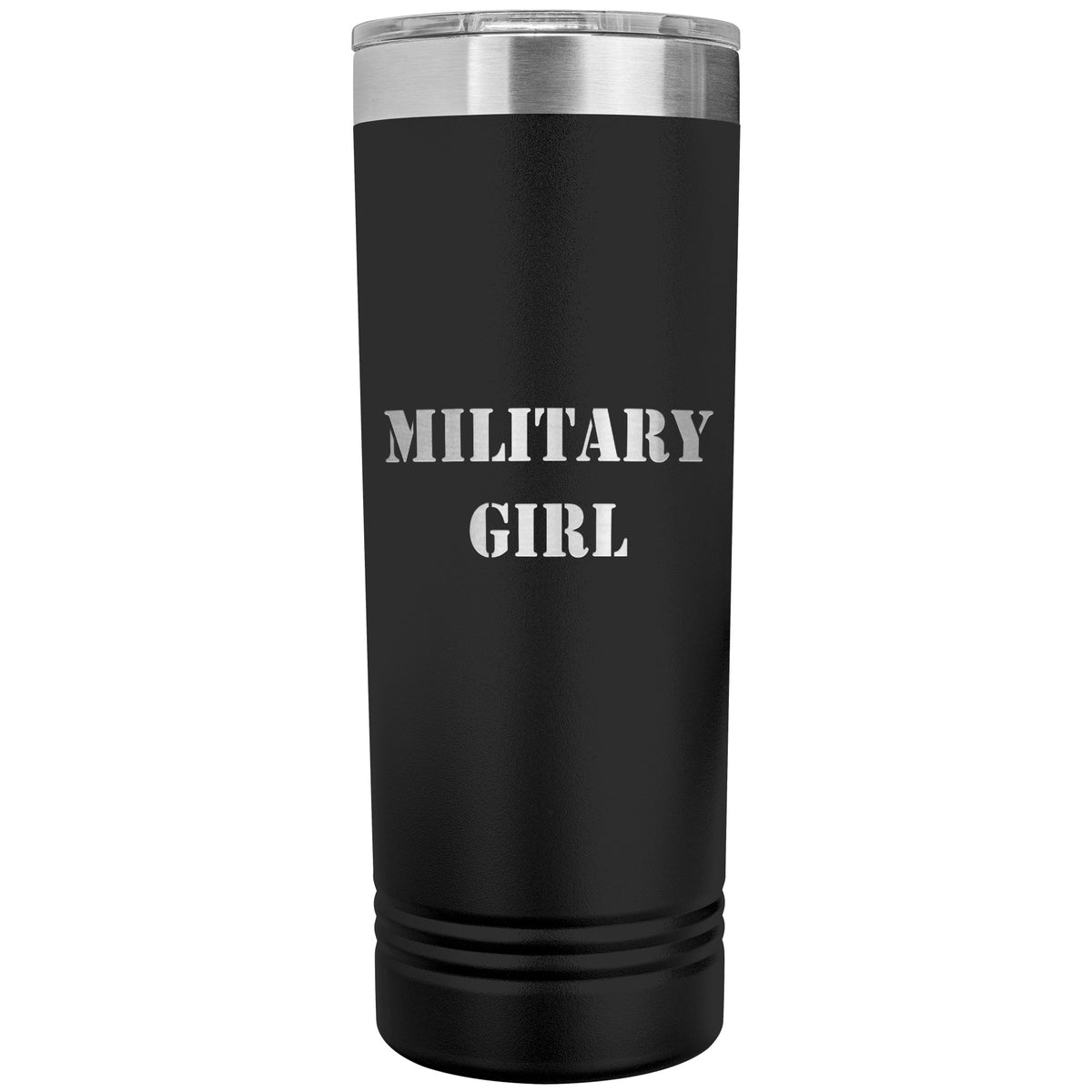 Military Girl - 22oz Insulated Skinny Tumbler