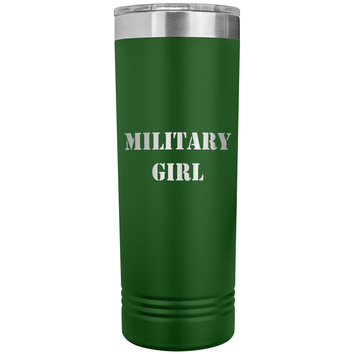 Military Girl - 22oz Insulated Skinny Tumbler