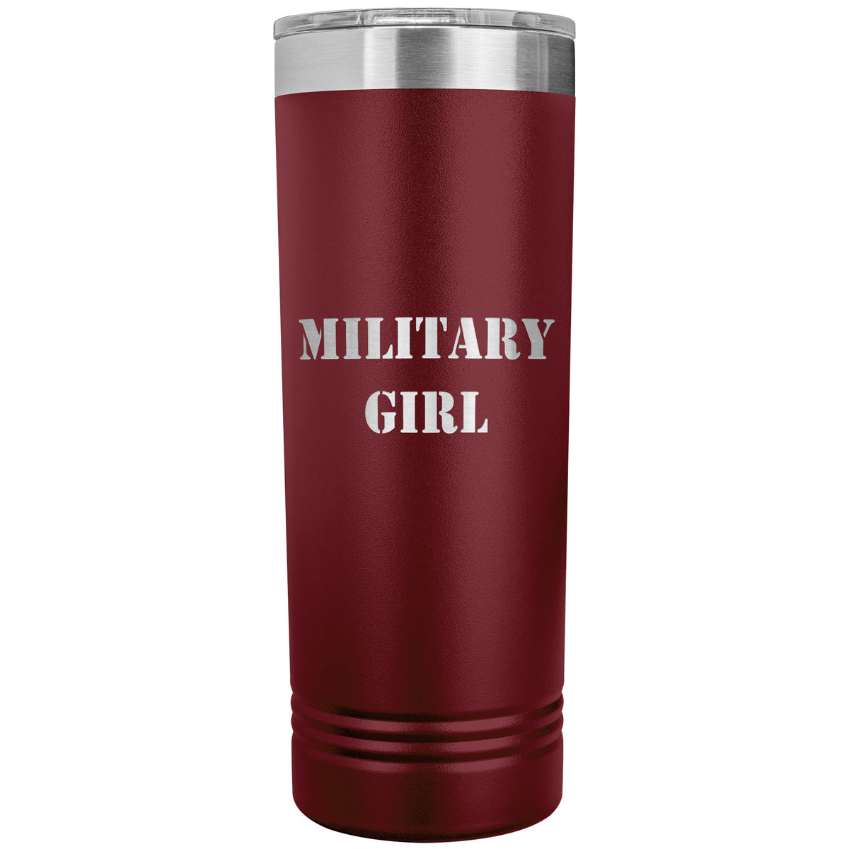 Military Girl - 22oz Insulated Skinny Tumbler