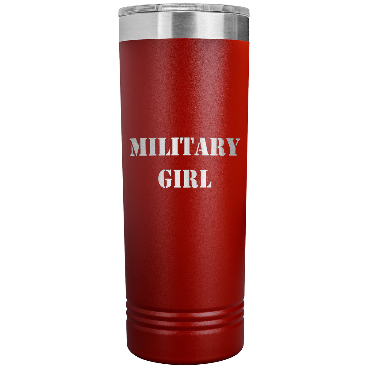Military Girl - 22oz Insulated Skinny Tumbler