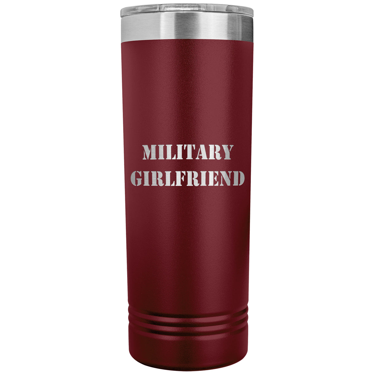 Military Girlfriend - 22oz Insulated Skinny Tumbler