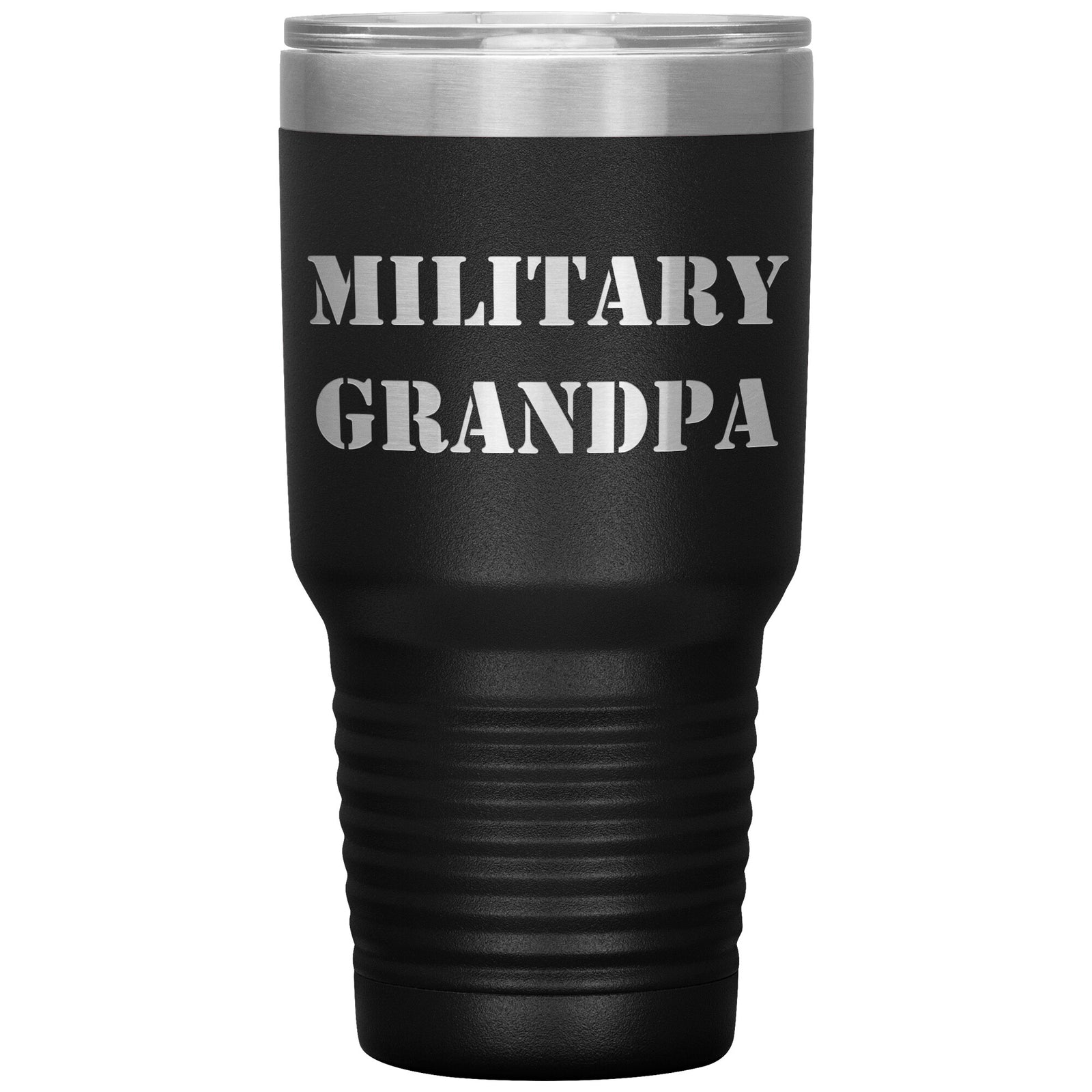 Military Grandpa - 30oz Insulated Tumbler