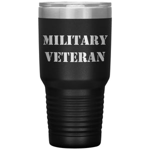 Military Veteran - 30oz Insulated Tumbler
