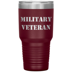 Military Veteran - 30oz Insulated Tumbler