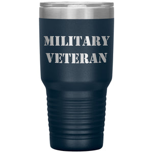 Military Veteran - 30oz Insulated Tumbler
