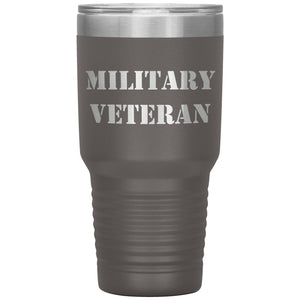 Military Veteran - 30oz Insulated Tumbler