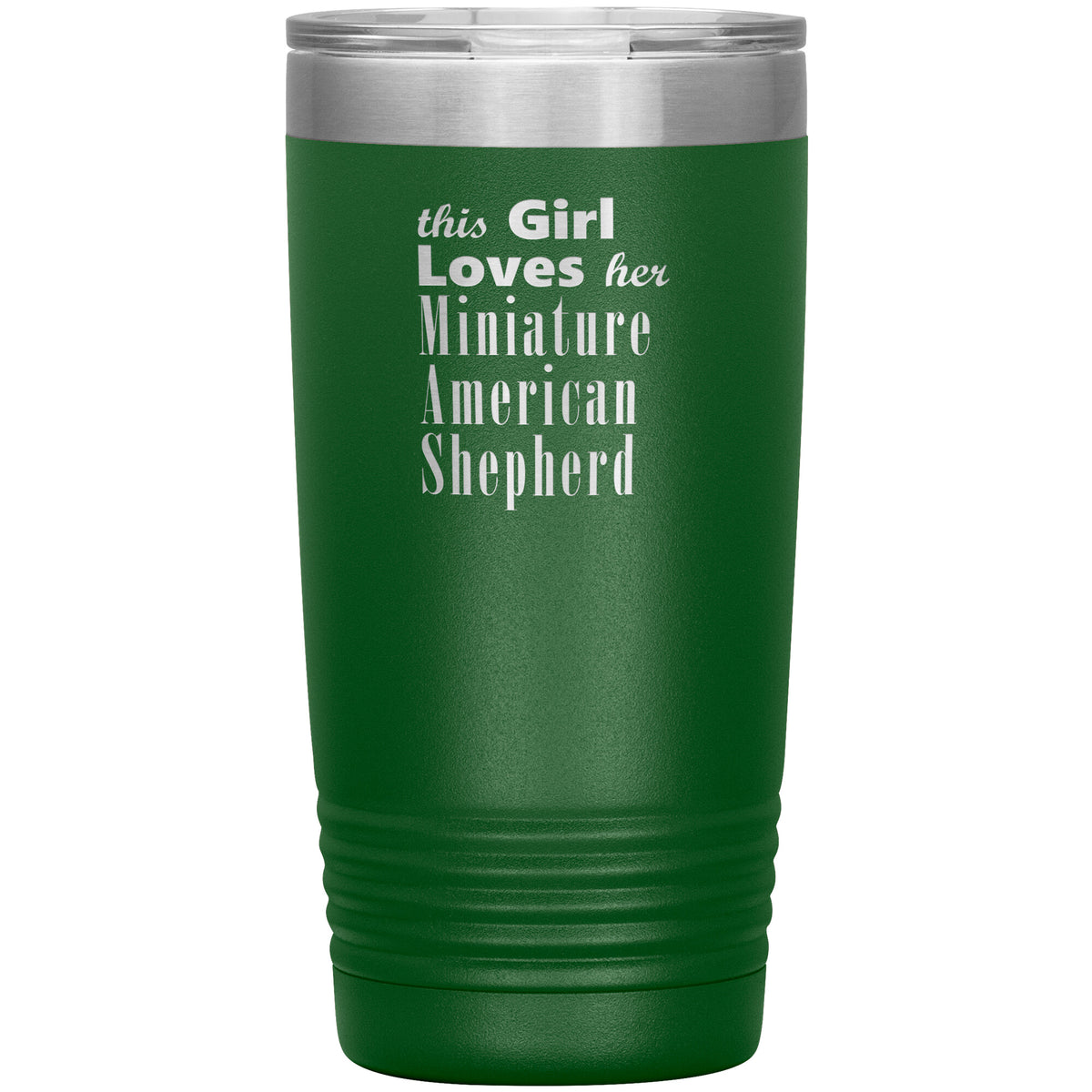 Miniature American Shepherd - 20oz Insulated Tumbler