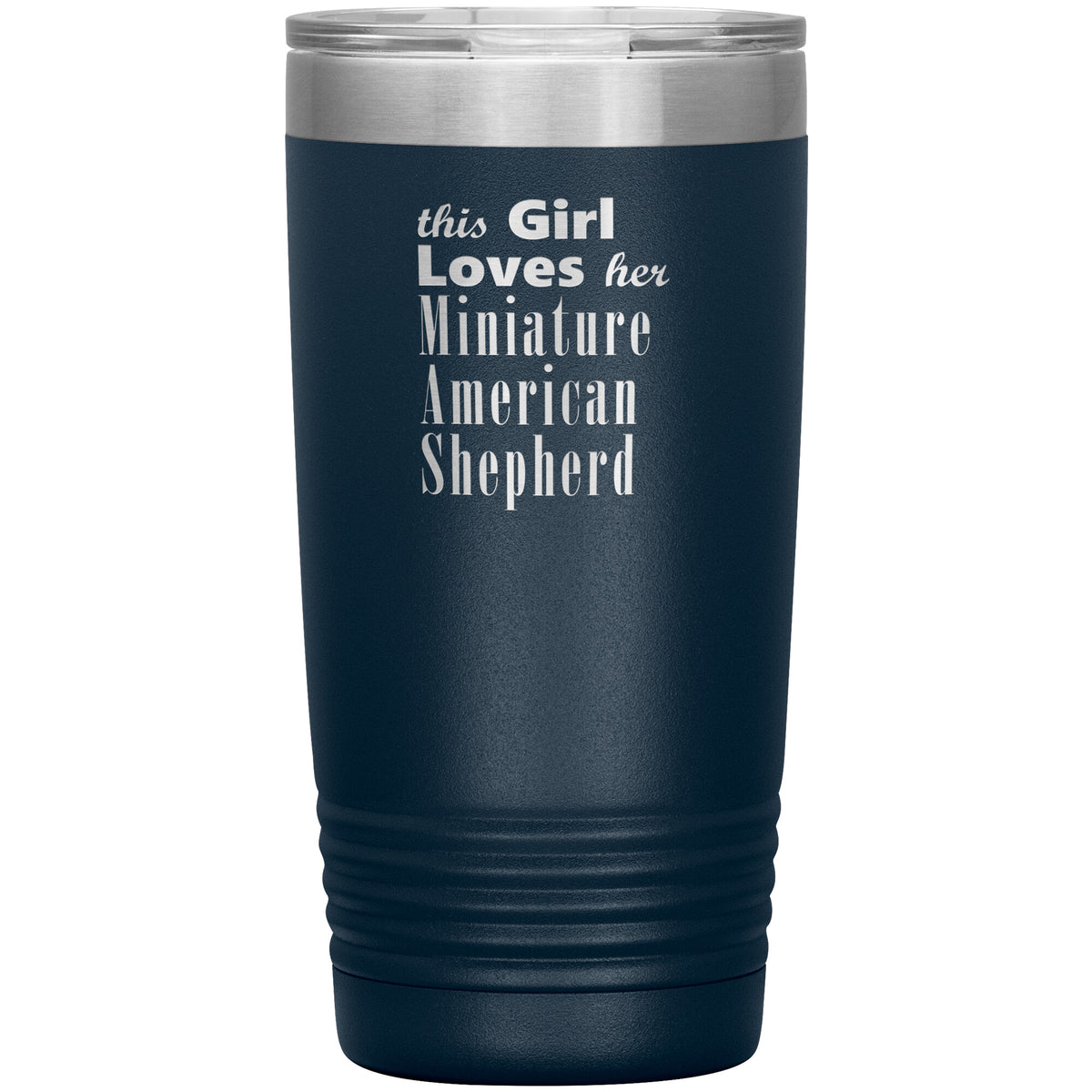 Miniature American Shepherd - 20oz Insulated Tumbler