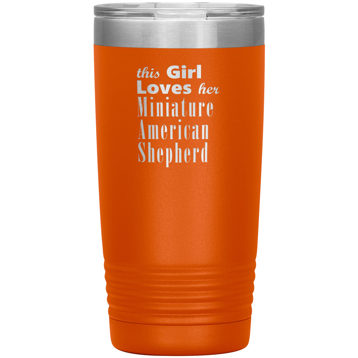 Miniature American Shepherd - 20oz Insulated Tumbler